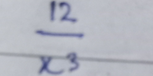  12/x^3 