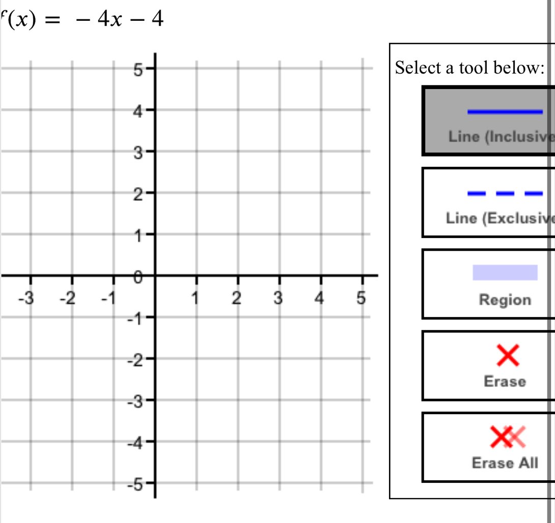 f(x)=-4x-4
w: 
siv 
siv 
- 
ll