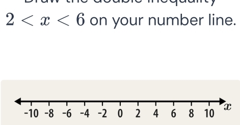 2 on your number line.