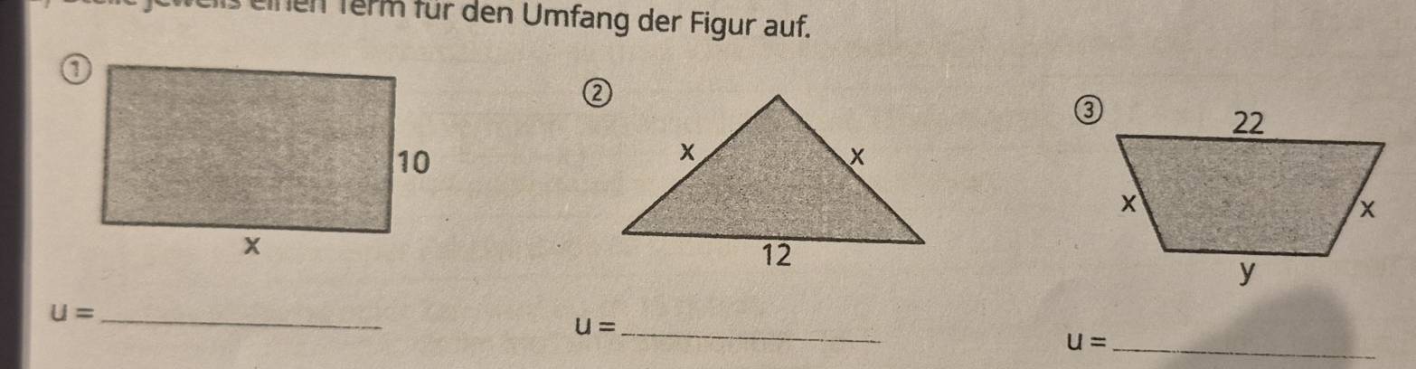 as einen ferm für den Umfang der Figur auf. 
_ u=
u= _
u= _