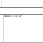 Radio =r=3.1cm