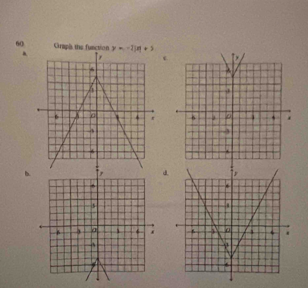 Graph the function
a,
b.
d.