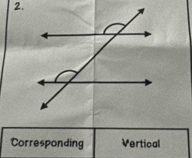 Corresponding Vertical