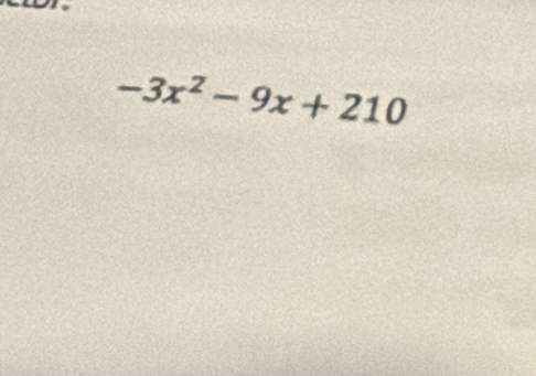 -3x^2-9x+210