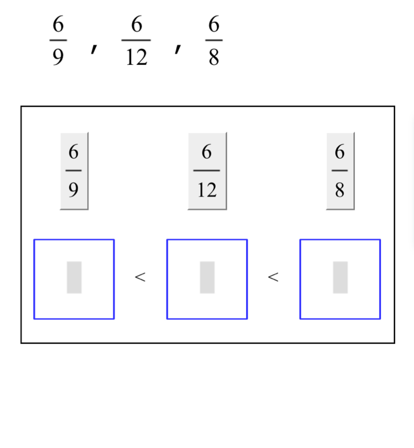  6/9 , 6/12 , 6/8 