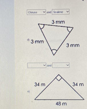 Obtuse and Scalene 
and