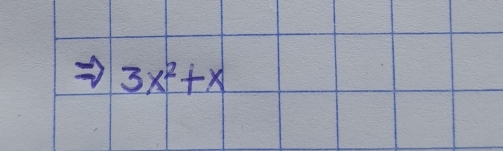 3x^2+x