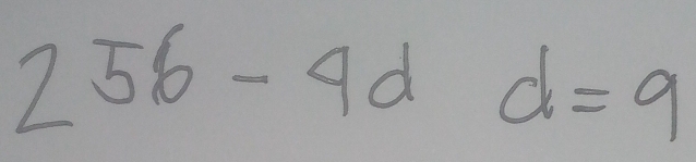 256-4d d=9