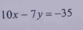 10x-7y=-35