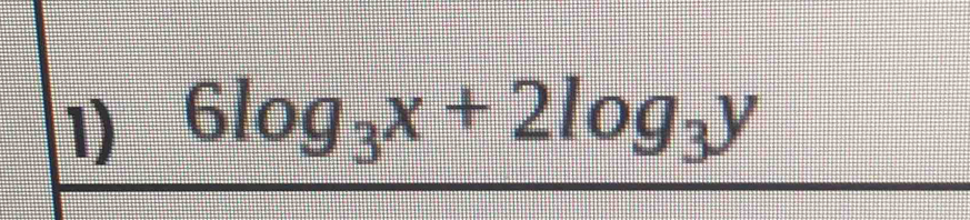 6log _3x+2log _3y