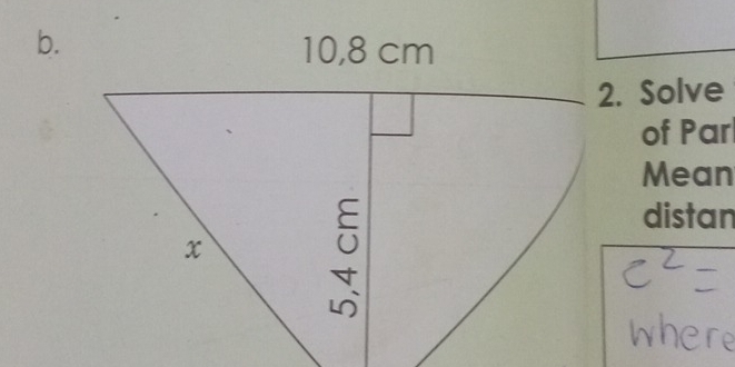 Solve 
of Par 
Mean 
distan