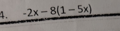 -2x-8(1-5x)