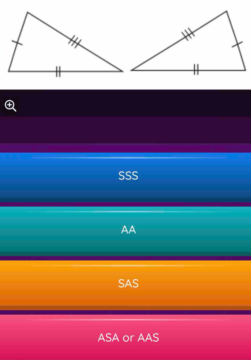 SSS
AA
SAS
ASA or AAS