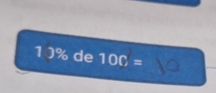 1 ) % de 10C=