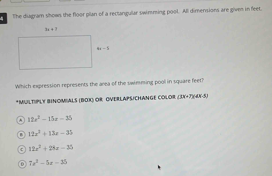 Solved: The diagram shows the floor plan of a rectangular swimming pool ...