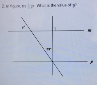 In figure, mparallel p What is the value of