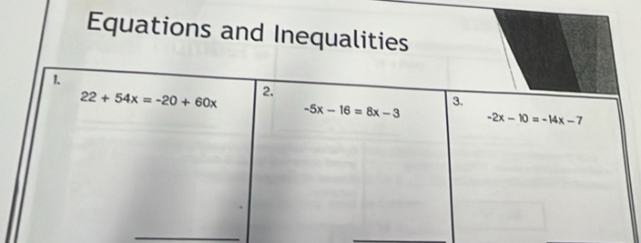 Equations and Ineq
_