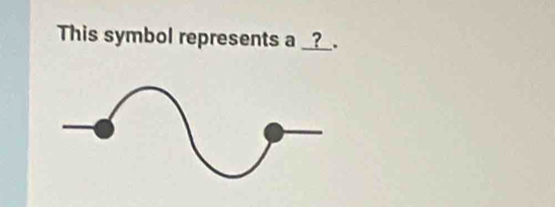 This symbol represents a _?_.