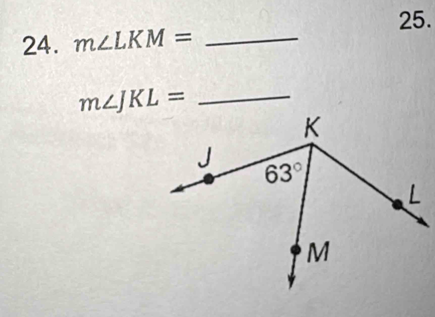 m∠ LKM= _
_ m∠ JKL=