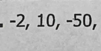 -2, 10 | - 50,