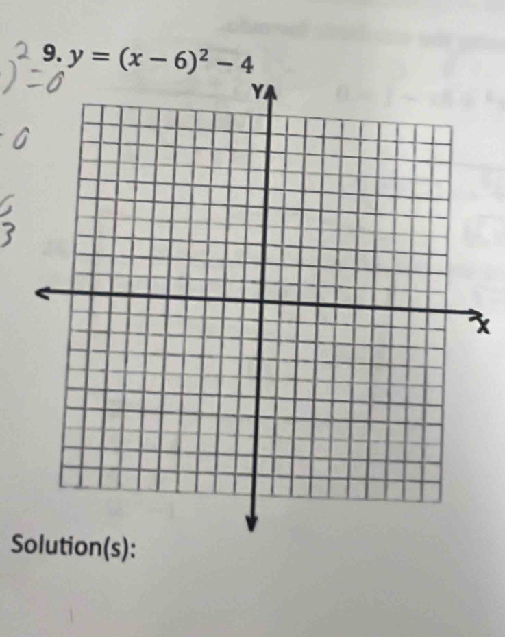 y=(x-6)^2-4
Ss):