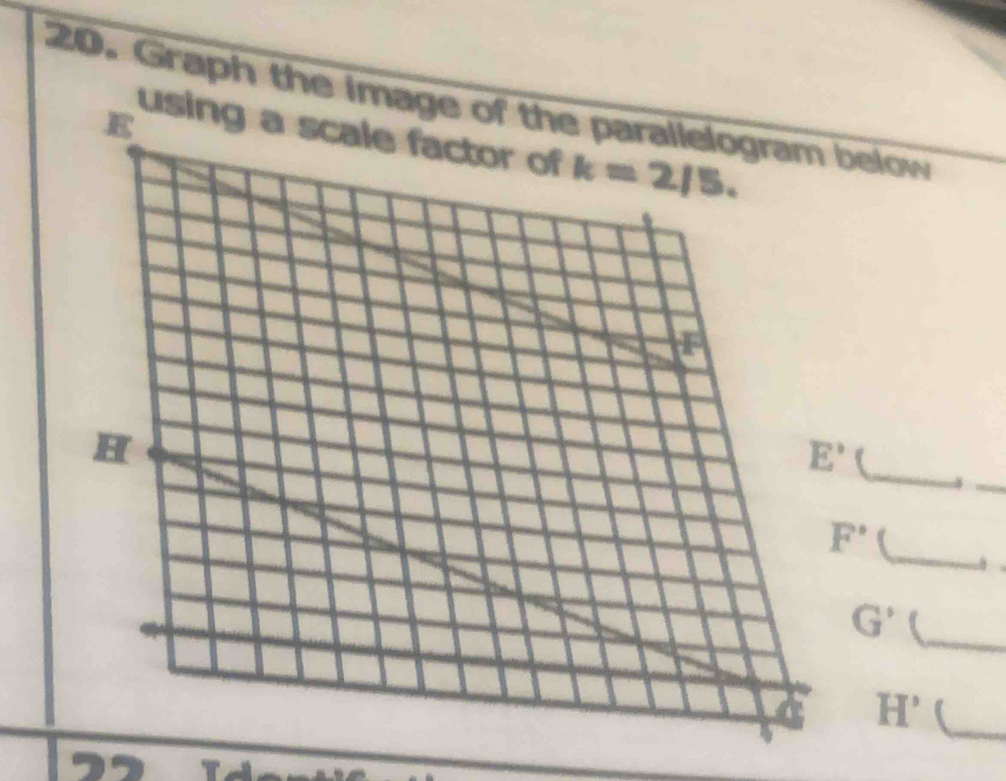 Graph the below
_
_
_
F^(·)
à
G' _
_
H'