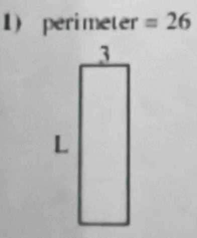 perimeter =26