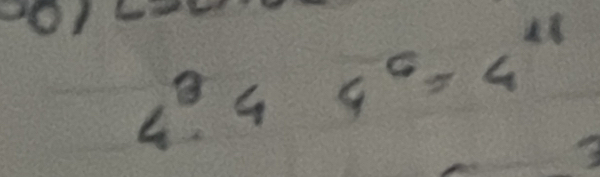 4^3· 4^(6^6^111)=4^(11)