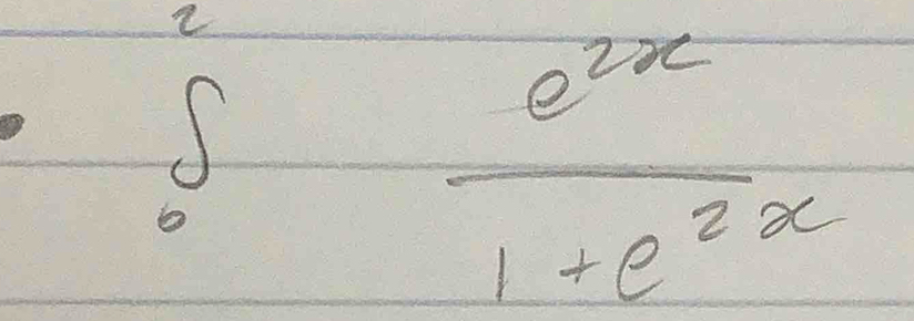 io
 e^(2x)/1+e^(2x) 