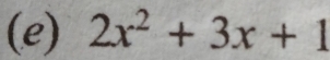 2x^2+3x+1