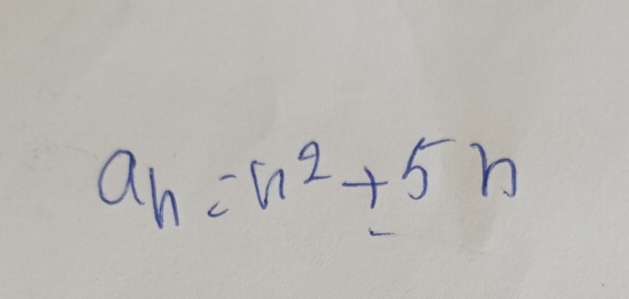 a_h=n^2+5n