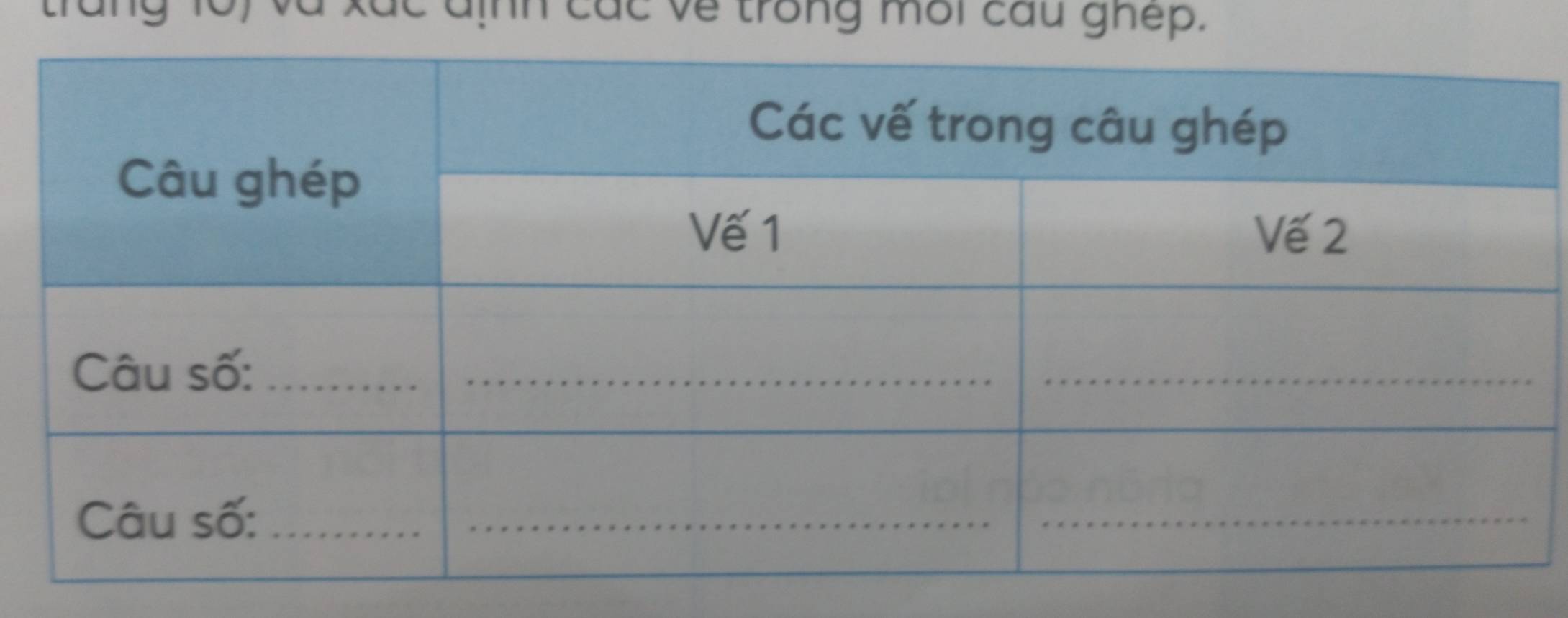 định các về trong môi cầu ghep.