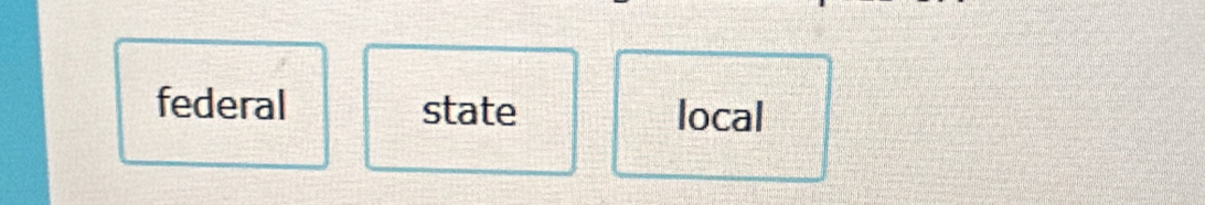 federal state local