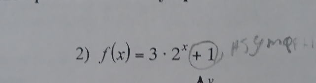 f(x)=3· 2^x+1