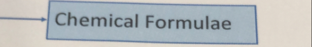 Chemical Formulae