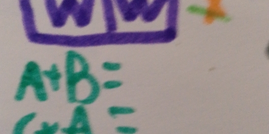 A+B=
P A=