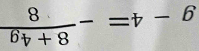 frac 86_b+8-=forall -6