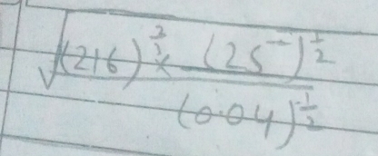 sqrt((216)^frac 3)2(0.04)^ 1/2 2(0.04)^ 1/2 