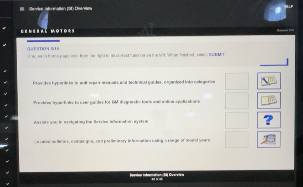 Solved: Service Information (SI) Overview HeLP GENERAL MOTORS Question ...