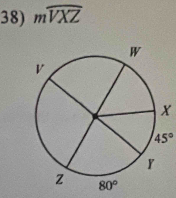 mwidehat VXZ
X
45°