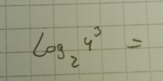 log _24^3=