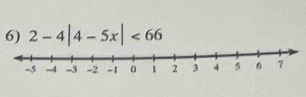 2-4|4-5x|<66</tex>