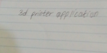 30 printer application