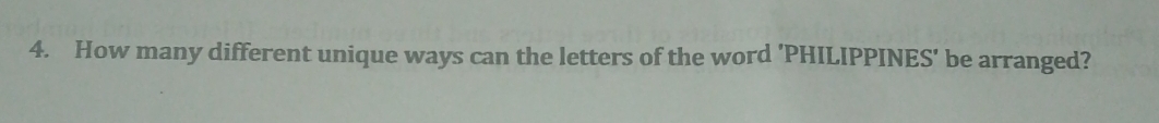 How many different unique ways can the letters of the word 'PHILIPPINES' be arranged?