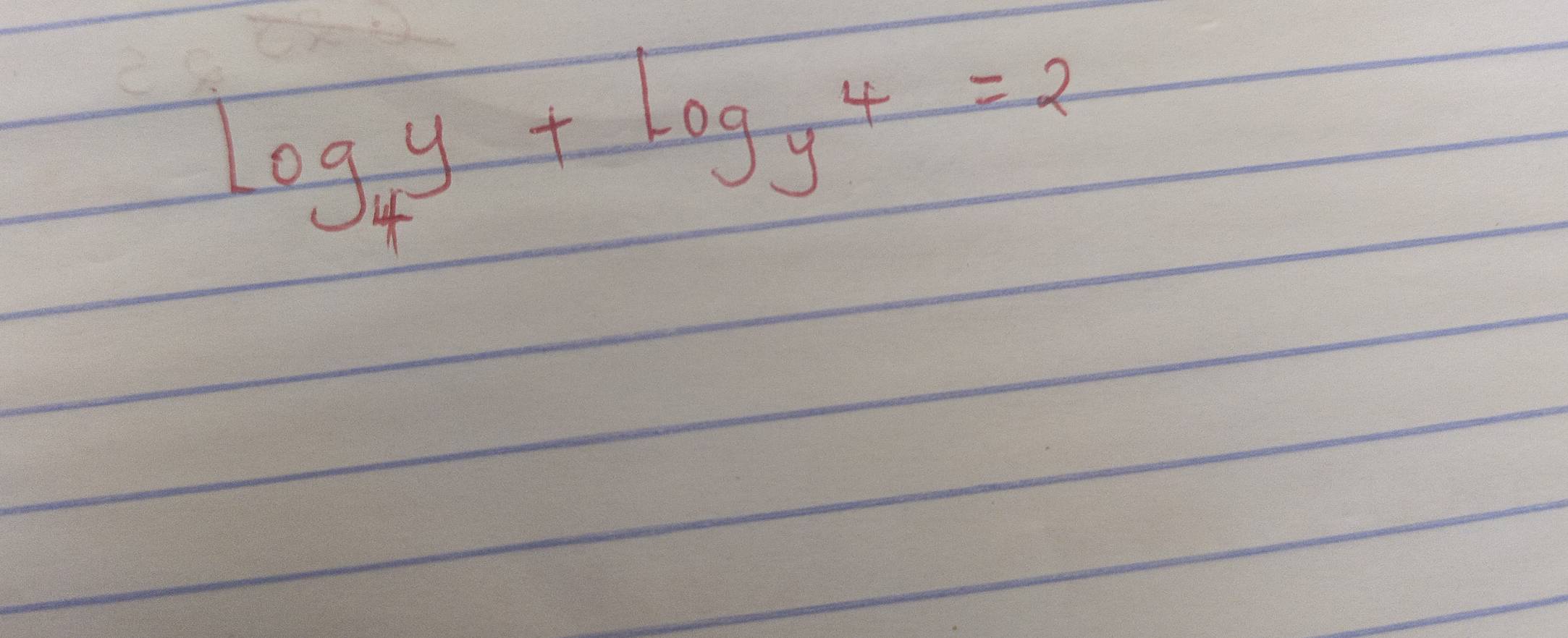 log _4y+log _y4=2