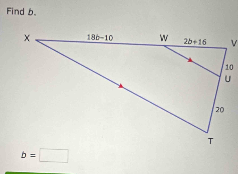 Find b.
b=□