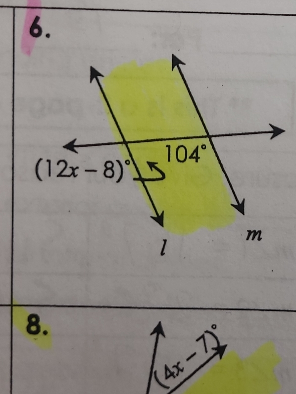 (4x-7)^circ 