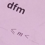 dfm
_ 
_
≤slant m