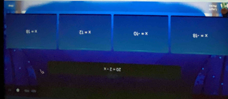 BL=x
ZL=x
OL-=x
8l-=x
x· z=02