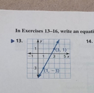 In Exercises 13-16, write an equati
13.14.